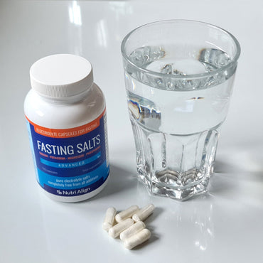 Fasting Salts Advanced Capsules Glass Water