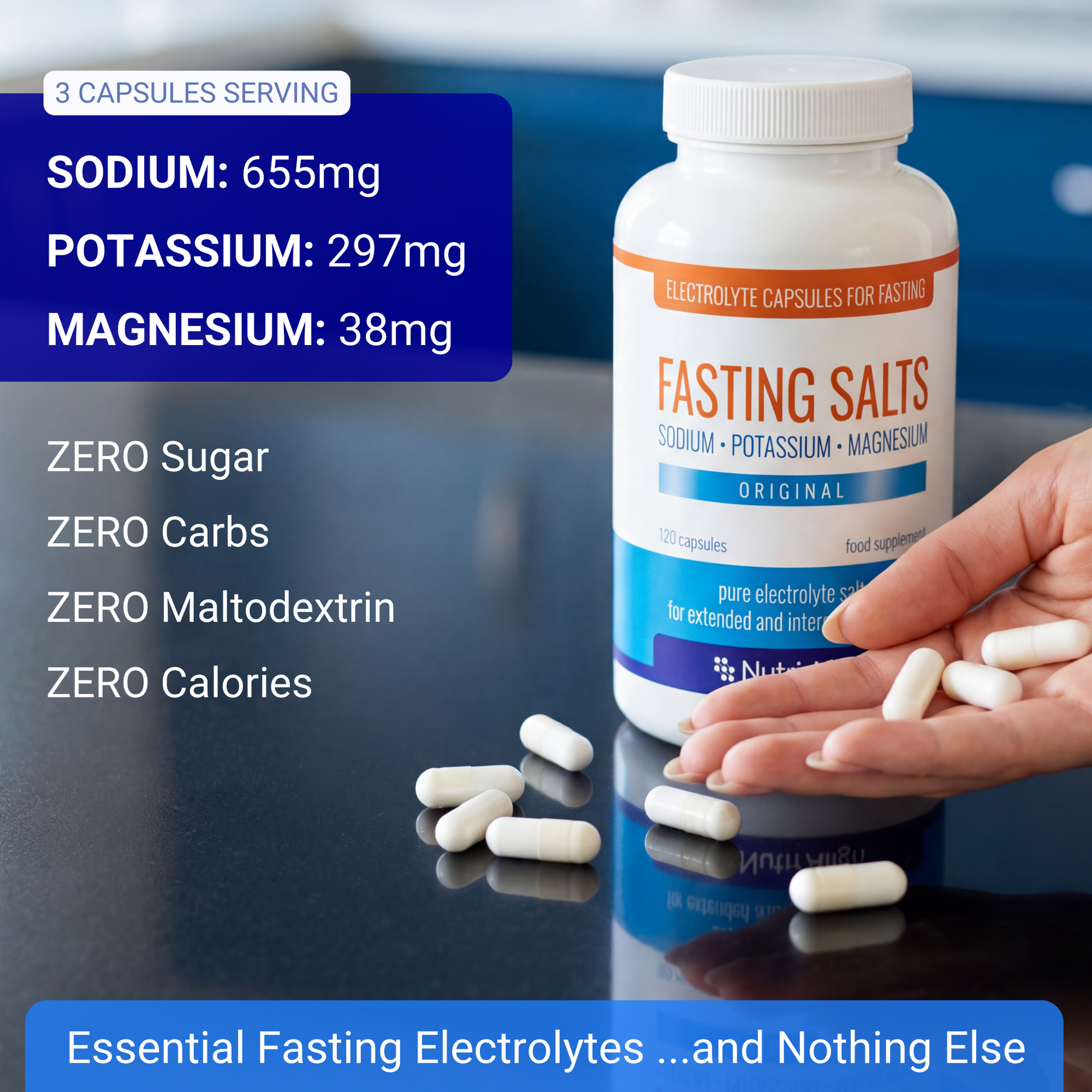 fasting electrolytes ingredients