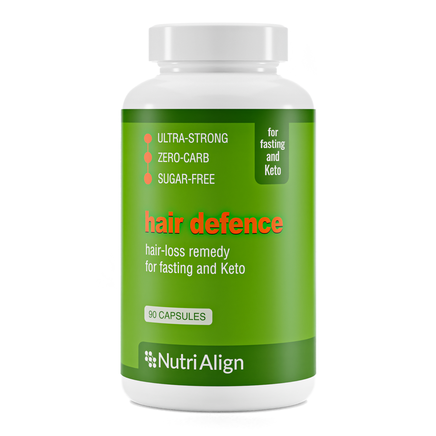 Hair Loss Defence Supplement for Fasting and Keto